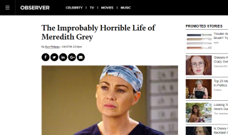 The Improbably Horrible Life of Meredith Grey