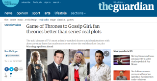 Game of Thrones to Gossip Girl: fan theories better than series' real plots